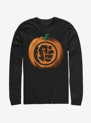 Marvel Hulk Pumpkin Long-Sleeve T-Shirt