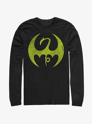 Marvel Iron Fist Logo Long-Sleeve T-Shirt