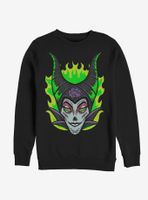 Disney Maleficent Sugar Skull Sweatshirt