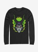 Disney Maleficent Sugar Skull Long-Sleeve T-Shirt