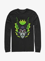 Disney Maleficent Sugar Skull Long-Sleeve T-Shirt