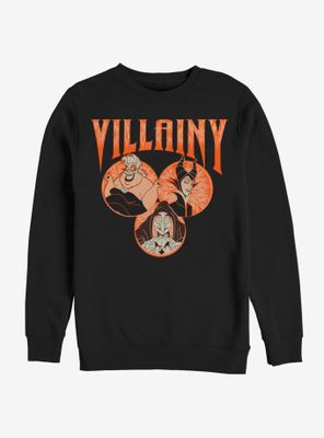 Disney Villains Evil Trifecta Sweatshirt