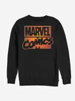 Marvel Comics Orange Glow Sweatshirt