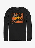 Marvel Comics Orange Glow Long-Sleeve T-Shirt
