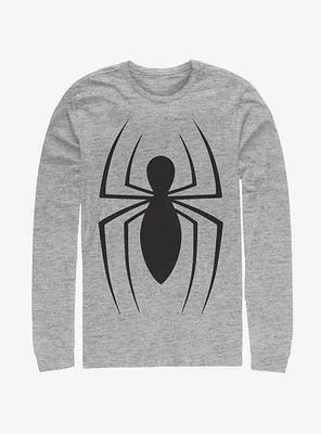 Marvel Spider-Man Classic Spider Logo Long-Sleeve T-Shirt