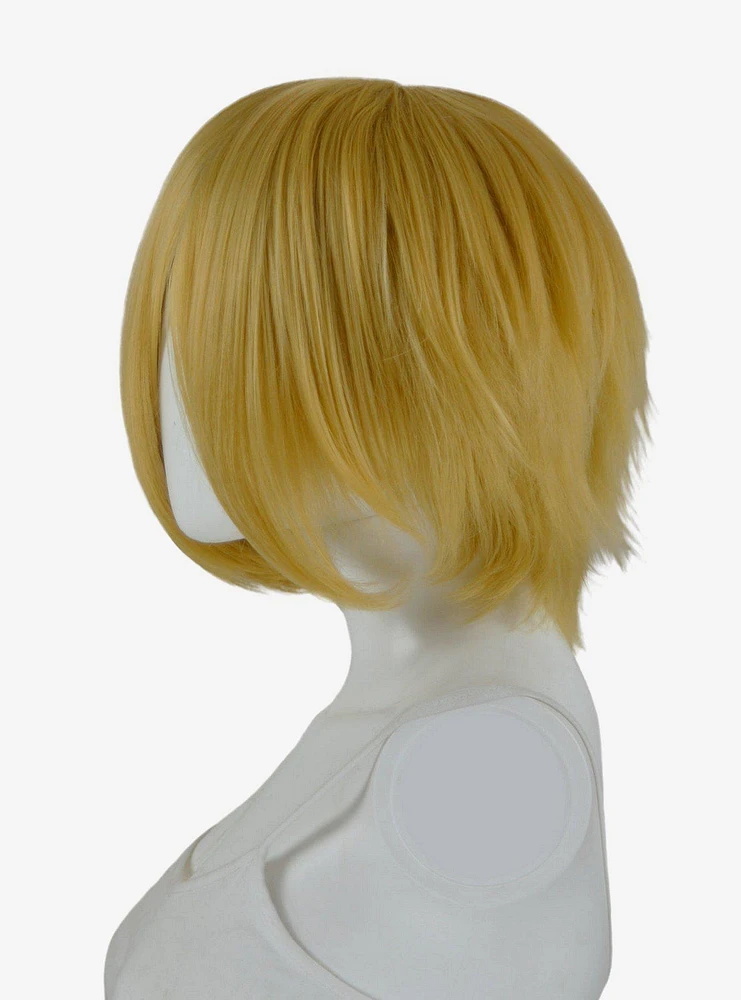 Epic Cosplay Aphrodite Caramel Blonde Long Bang Layered Short Wig