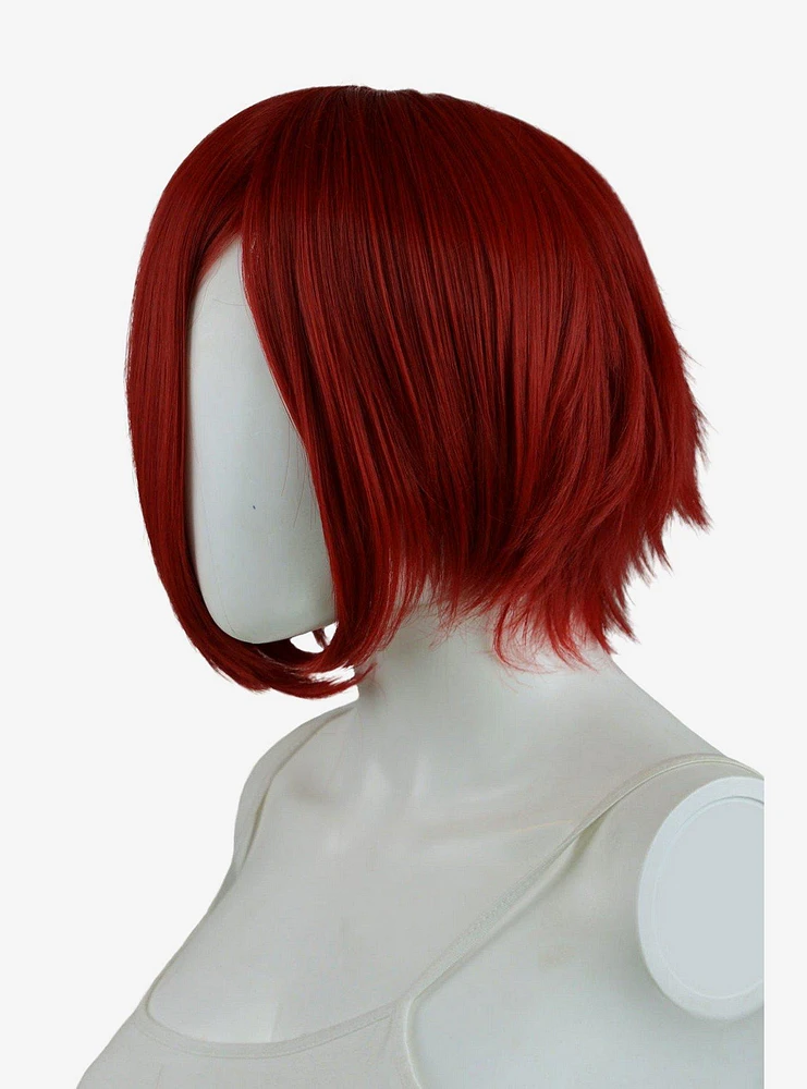 Epic Cosplay Aphrodite Dark Red Long Bang Layered Short Wig