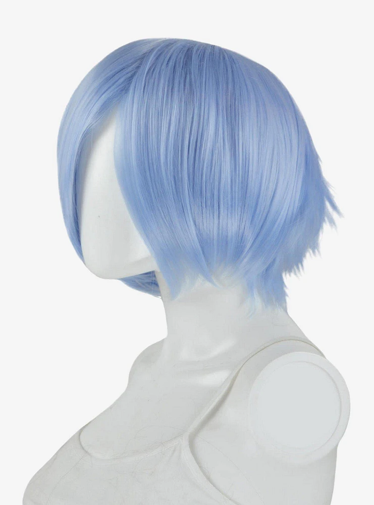 Epic Cosplay Aphrodite Ice Blue Long Bang Layered Short Wig