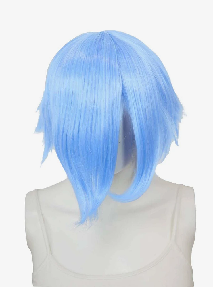 Epic Cosplay Aphrodite Light Blue Mix Long Bang Layered Short Wig