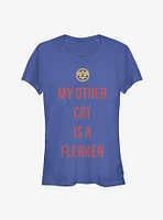 Marvel Captain Other Cat Goose Girls T-Shirt