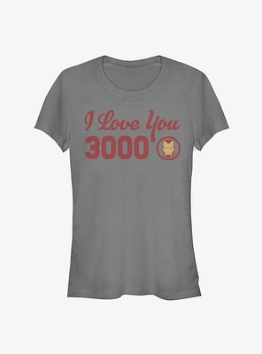 Marvel Avengers: Endgame Iron Man I Love You Icon Girls T-Shirt