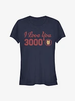 Marvel Avengers: Endgame Iron Man I Love You Icon Girls T-Shirt