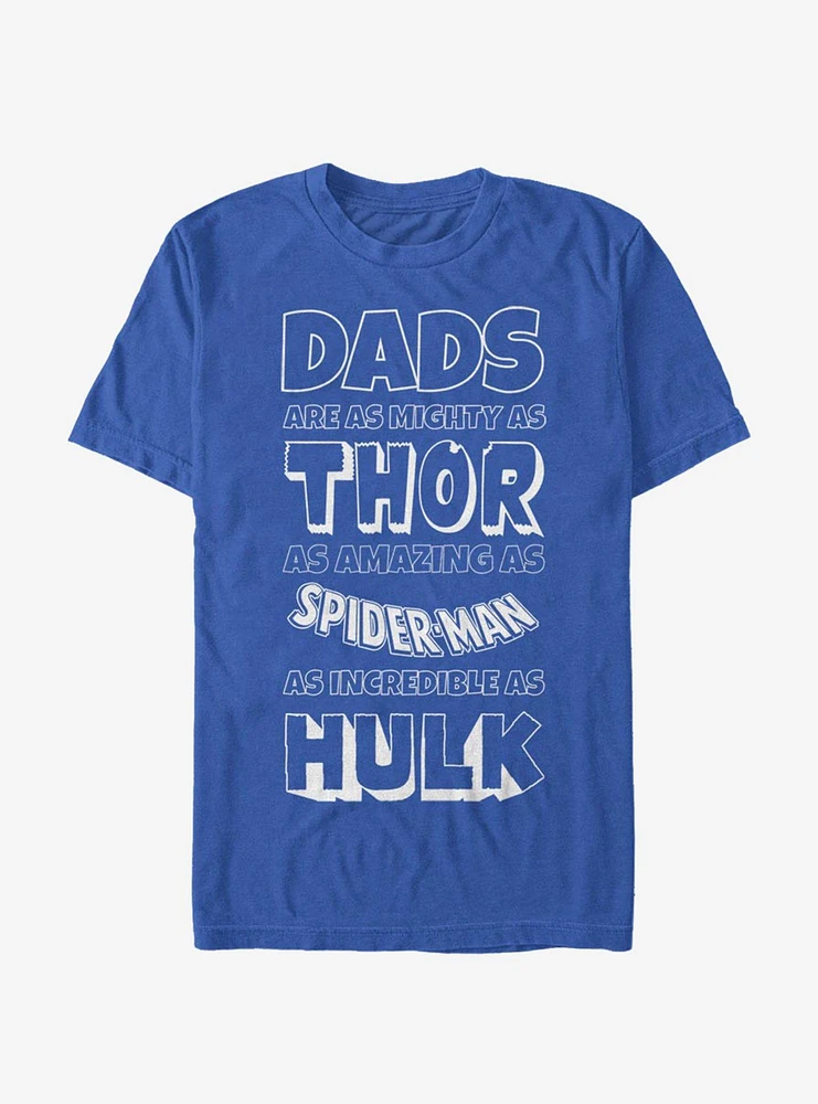 Marvel Dads T-Shirt