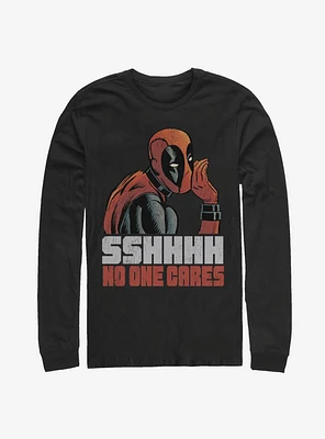 Marvel Deadpool No One Long-Sleeve T-Shirt