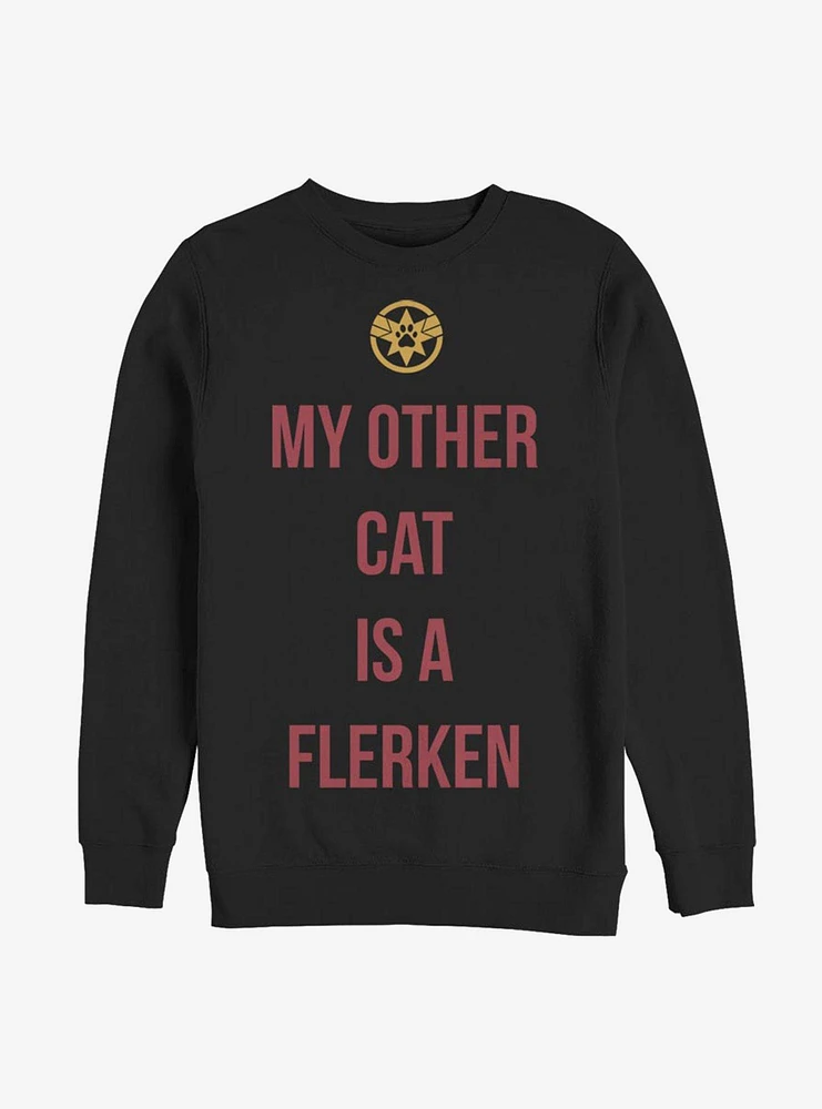 Marvel Captain Movie Other Cat Sweatshirt