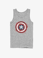 Marvel Captain America Spray Logo Tank