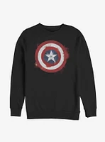 Marvel Captain America Spray Logo Sweatshirt