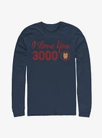 Marvel Avengers: Endgame Iron Man I Love You Icon Long-Sleeve T-Shirt