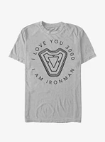 Marvel Avengers : Endgame Iron Man's Heart T-Shirt