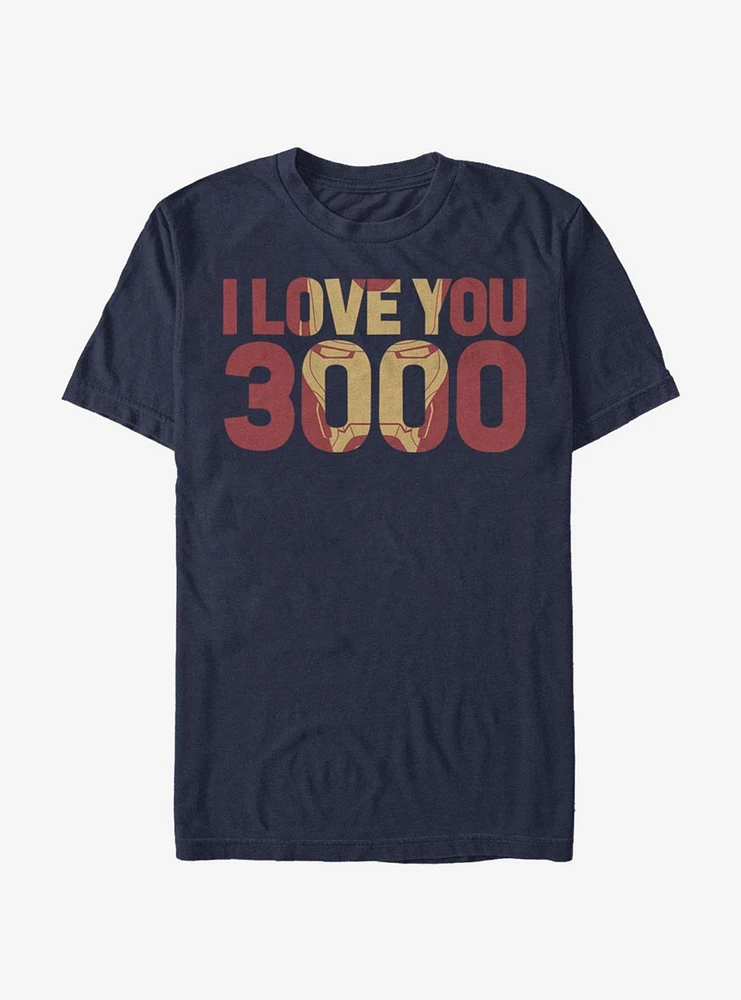 Marvel Avengers: Endgame Love You 3000 T-Shirt