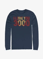 Marvel Avengers: Endgame Iron Man Love You 3000 Long-Sleeve T-Shirt