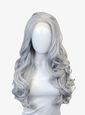 Epic Cosplay Astraea Silvery Grey Long Wavy Lace Front Wig