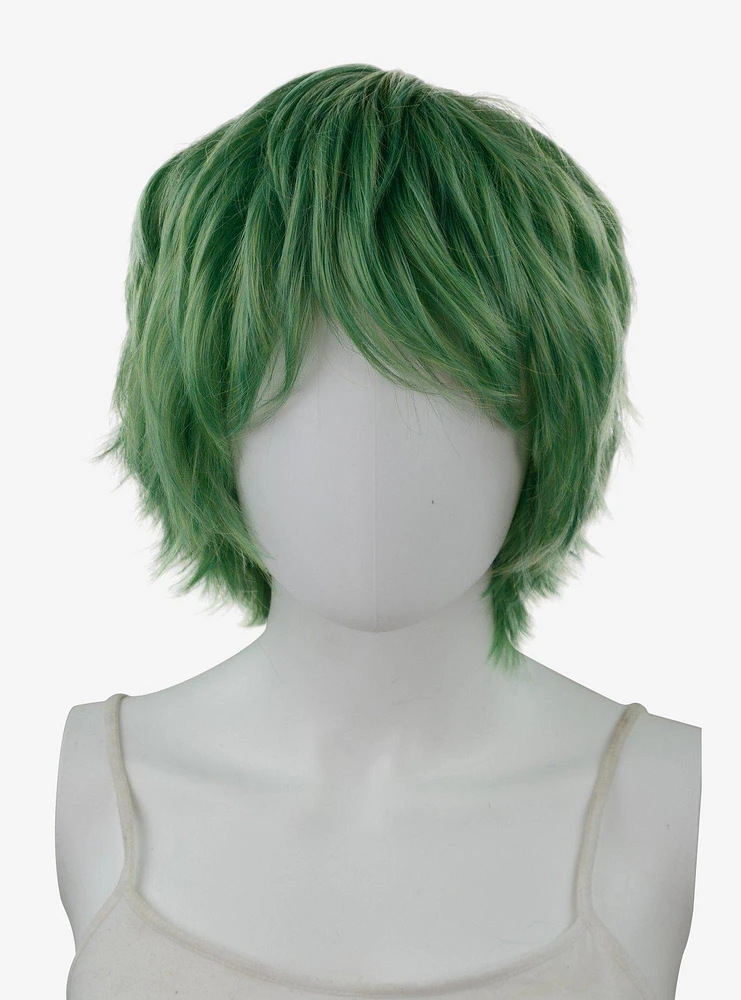 Epic Cosplay Apollo Clover Green Shaggy Wig for Spiking 