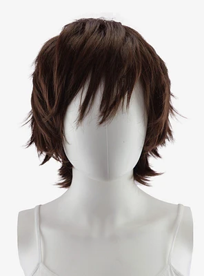 Epic Cosplay Apollo Dark Brown Shaggy Wig for Spiking