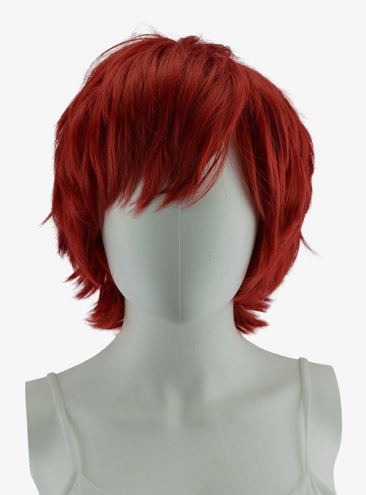 Epic Cosplay Apollo Dark Red Shaggy Wig for Spiking