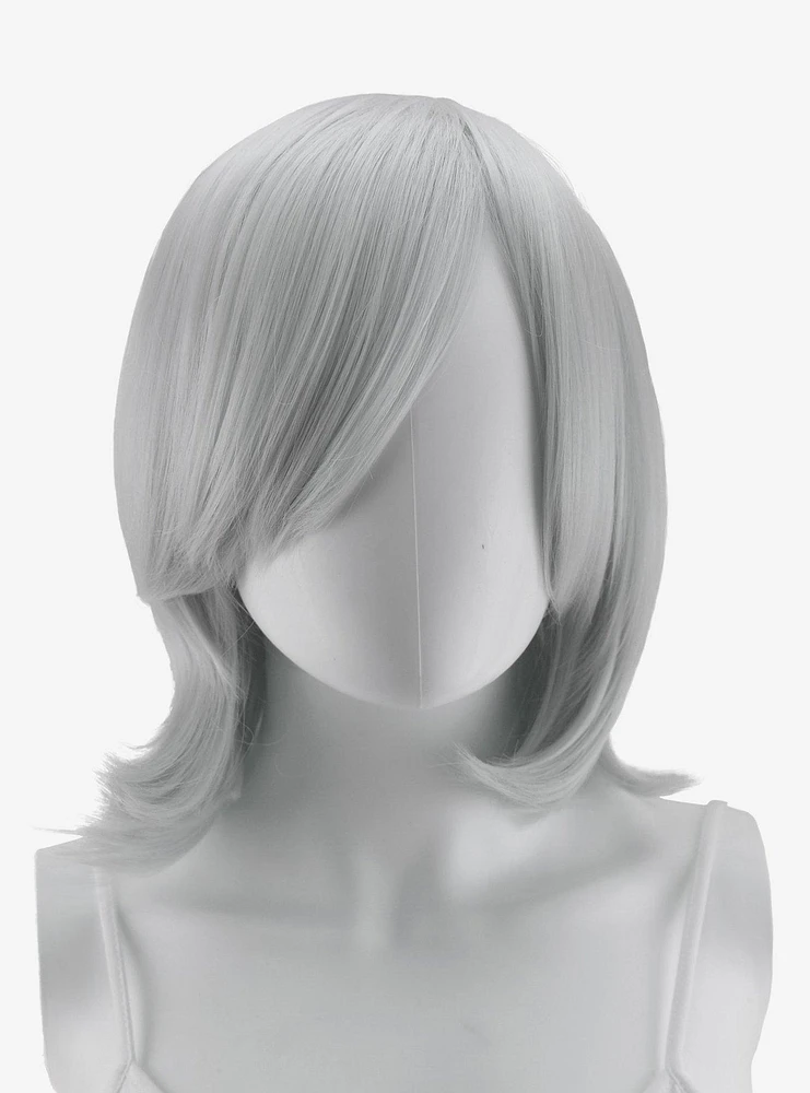 Epic Cosplay Aura Silvery Grey Long Bob Wig