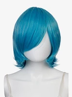 Epic Cosplay Chronos Anime Blue Mix Layered Bob Wig