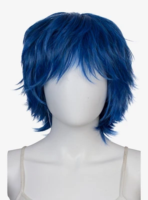 Epic Cosplay Apollo Shadow Blue Shaggy Wig for Spiking 