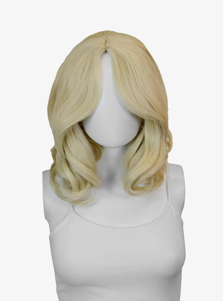 Epic Cosplay Aries Platinum Blonde Short Curly Wig