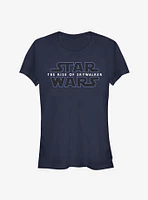 Star Wars Episode IX The Rise of Skywalker  Logo Girls T-Shirt