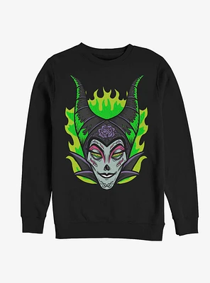 Disney Maleficent Sugar Skull Sweatshirt