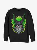 Disney Maleficent Sugar Skull Sweatshirt