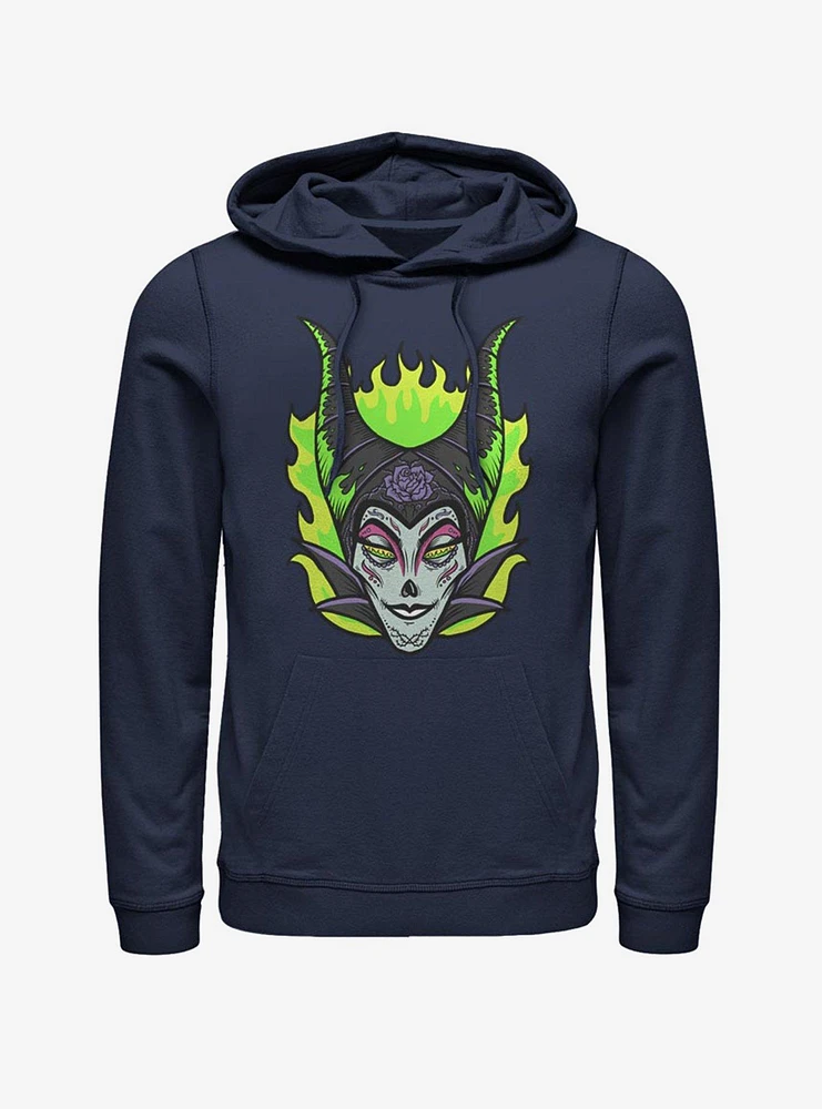 Disney Maleficent Sugar Skull Hoodie