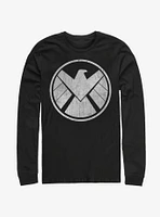 Marvel Avengers Crusty Shield Long-Sleeve T-Shirt