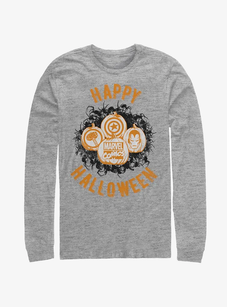 Marvel Avengers Pumpkins Long-Sleeve T-Shirt