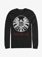 Marvel Avengers Shield Branding Long-Sleeve T-Shirt