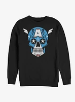 Marvel Captain America Sugar Skull Sweatshirt