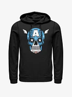 Marvel Captain America Sugar Skull Hoodie