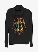 Star Wars Pumpkin Vader Cowl Neck Long-Sleeve Girls Top