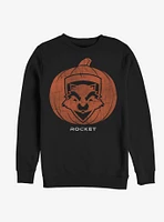 Marvel Guardians Of The Galaxy Rocket Pumpkin Sweatshirt