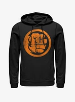 Marvel The Hulk Orange Hoodie