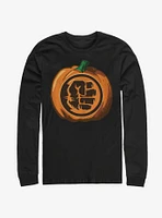 Marvel The Hulk Pumpkin Long-Sleeve T-Shirt