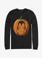 Marvel Iron Man Pumpkin Long-Sleeve T-Shirt