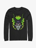 Disney Maleficent Sugar Skull Long-Sleeve T-Shirt