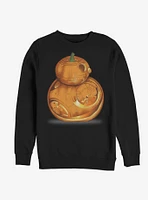 Star Wars Episode VII The Force Awakens BB-8 Pumpkin Sweatshirt