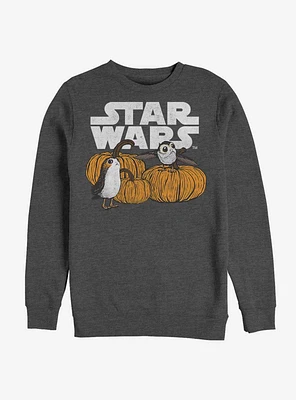 Star Wars Episode VIII The Last Jedi Pumpkin Patch Porg Sweatshirt